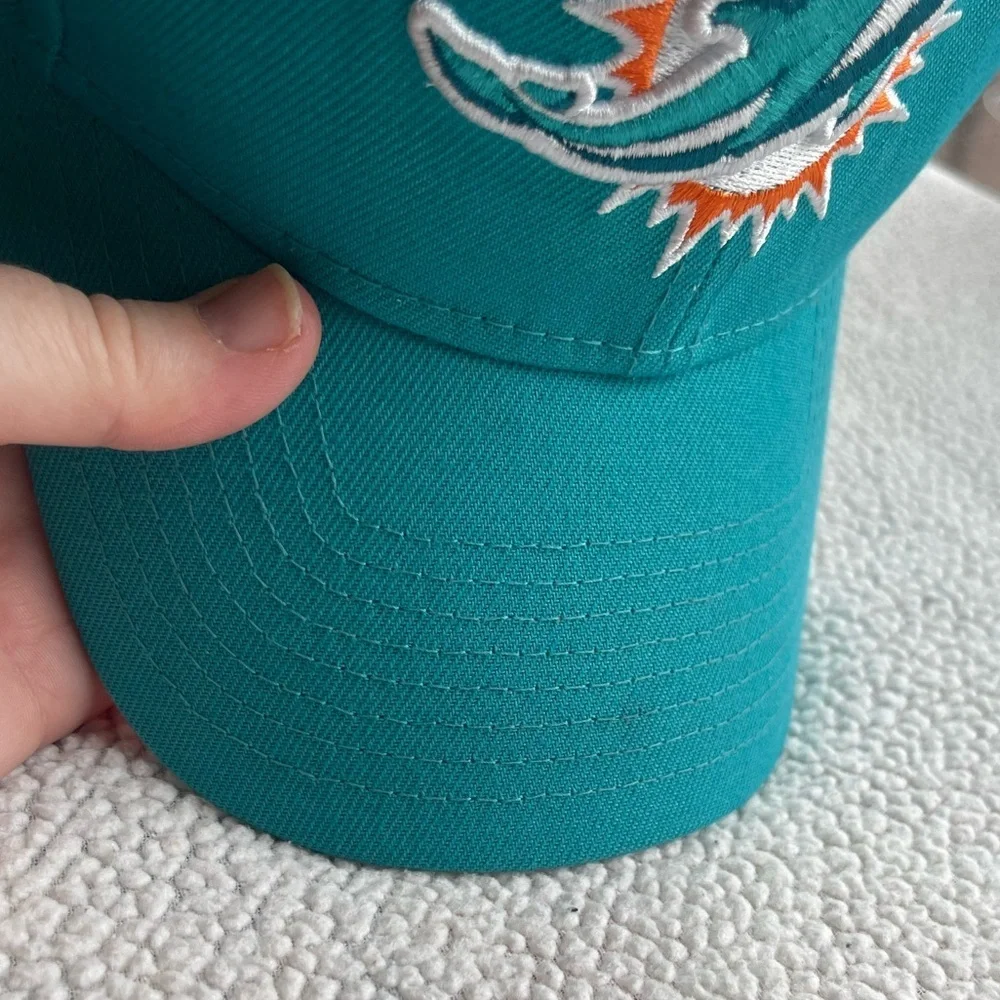 NFL Miami Dolphins teal orange ball cap
